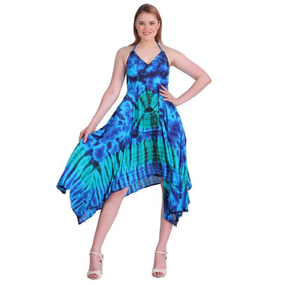 Tie Dye Acid Wash Dress BD30331